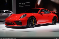 Porsche at the 2017 New York Auto Show