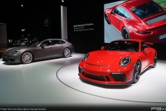 Porsche at the 2017 New York Auto Show