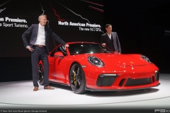 Porsche at the 2017 New York Auto Show