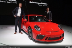 Porsche at the 2017 New York Auto Show