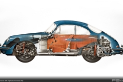 Porsche 356 B Cutaway