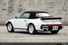 Lot 283 - 1989 Porsche 911 Turbo Flachbau Cabriolet