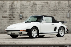 Lot 283 - 1989 Porsche 911 Turbo Flachbau Cabriolet