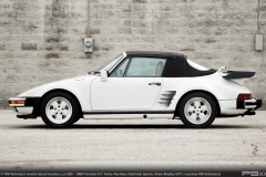 Lot 283 - 1989 Porsche 911 Turbo Flachbau Cabriolet