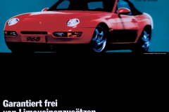 Porsche 968 Print Ad