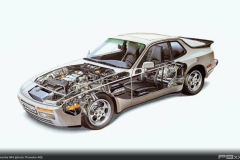 Porsche 944 Cutaway